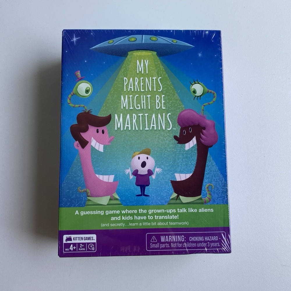 My Parents Might Be Martians Game / Family Game Night NEW & SEALED